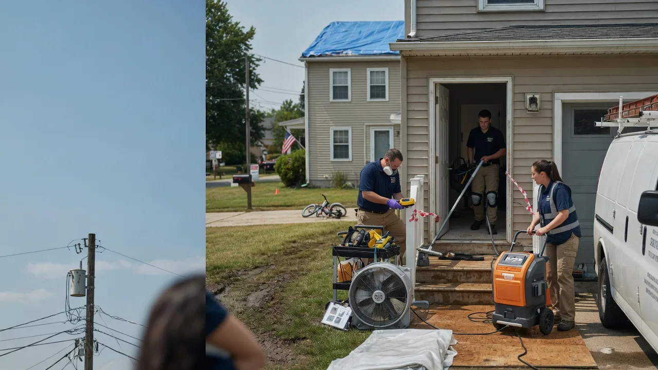 Water Damage Repair in Langeloth, PA near me